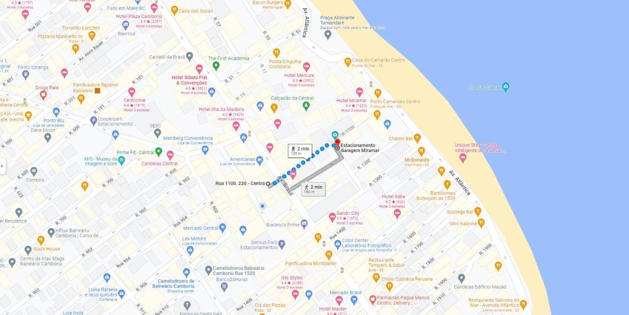 Jgd94 - Ao Lado Do Calcadao, Climatizado, Wi-Fi Διαμέρισμα Balneário Camboriú Εξωτερικό φωτογραφία